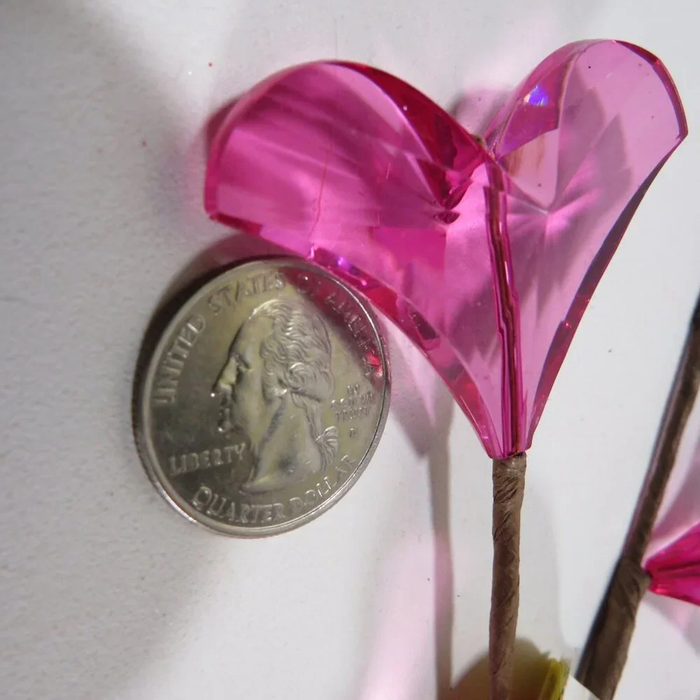 Giant Flower Bead Floral Pic (10 hearts per pick) Multi-dimensional #2 (One pick